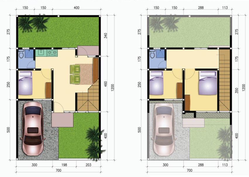 Layout Tipe 70/84